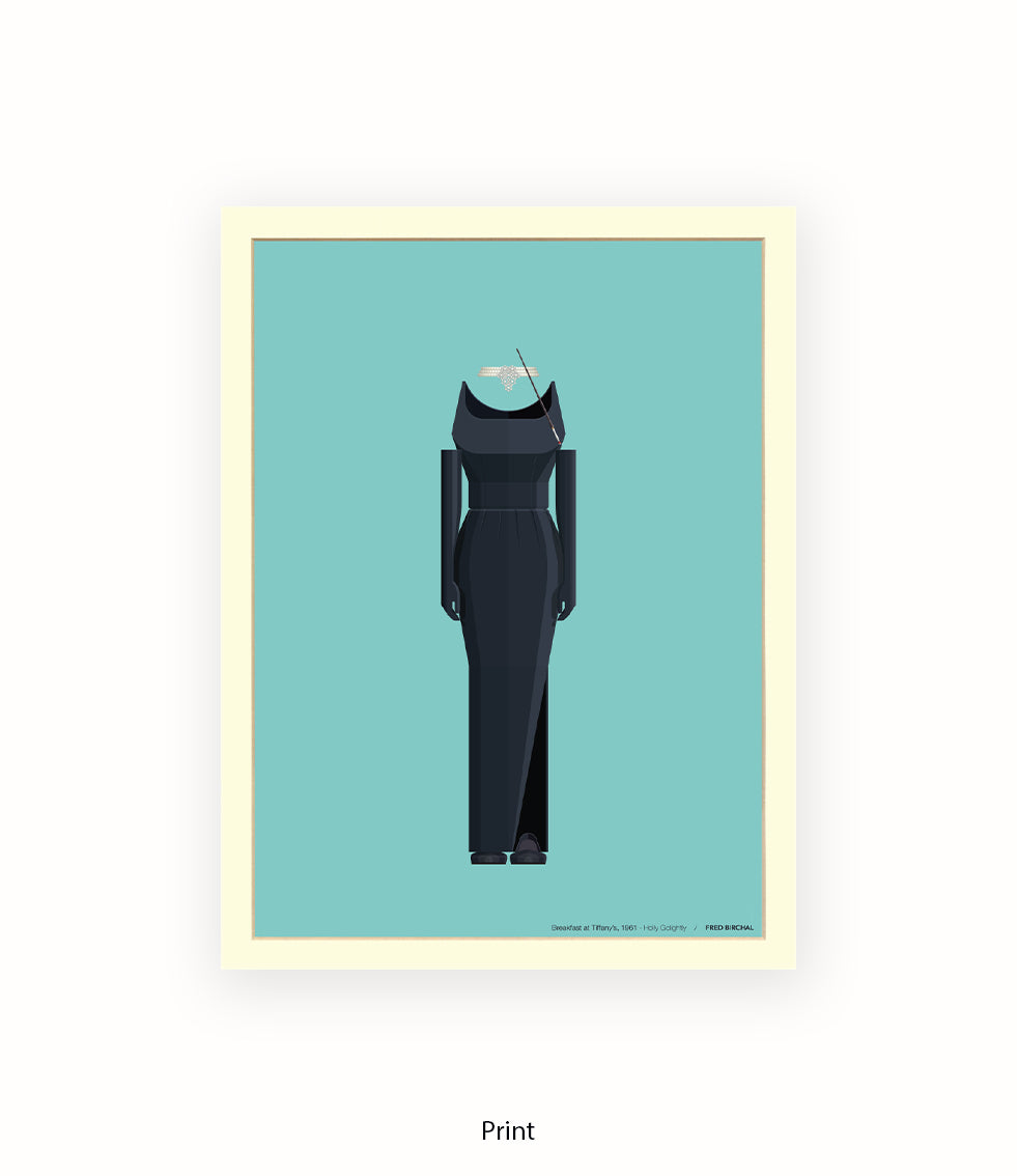Breakfast At Tiffany's - 1961 - Holly Golightly -  Fred Birchal Art Print