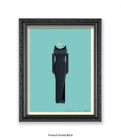 Breakfast At Tiffany's - 1961 - Holly Golightly -  Fred Birchal Art Print