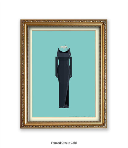 Breakfast At Tiffany's - 1961 - Holly Golightly -  Fred Birchal Art Print