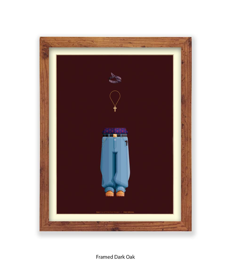 Tupac Shakur - Fred Birchal - Art Print