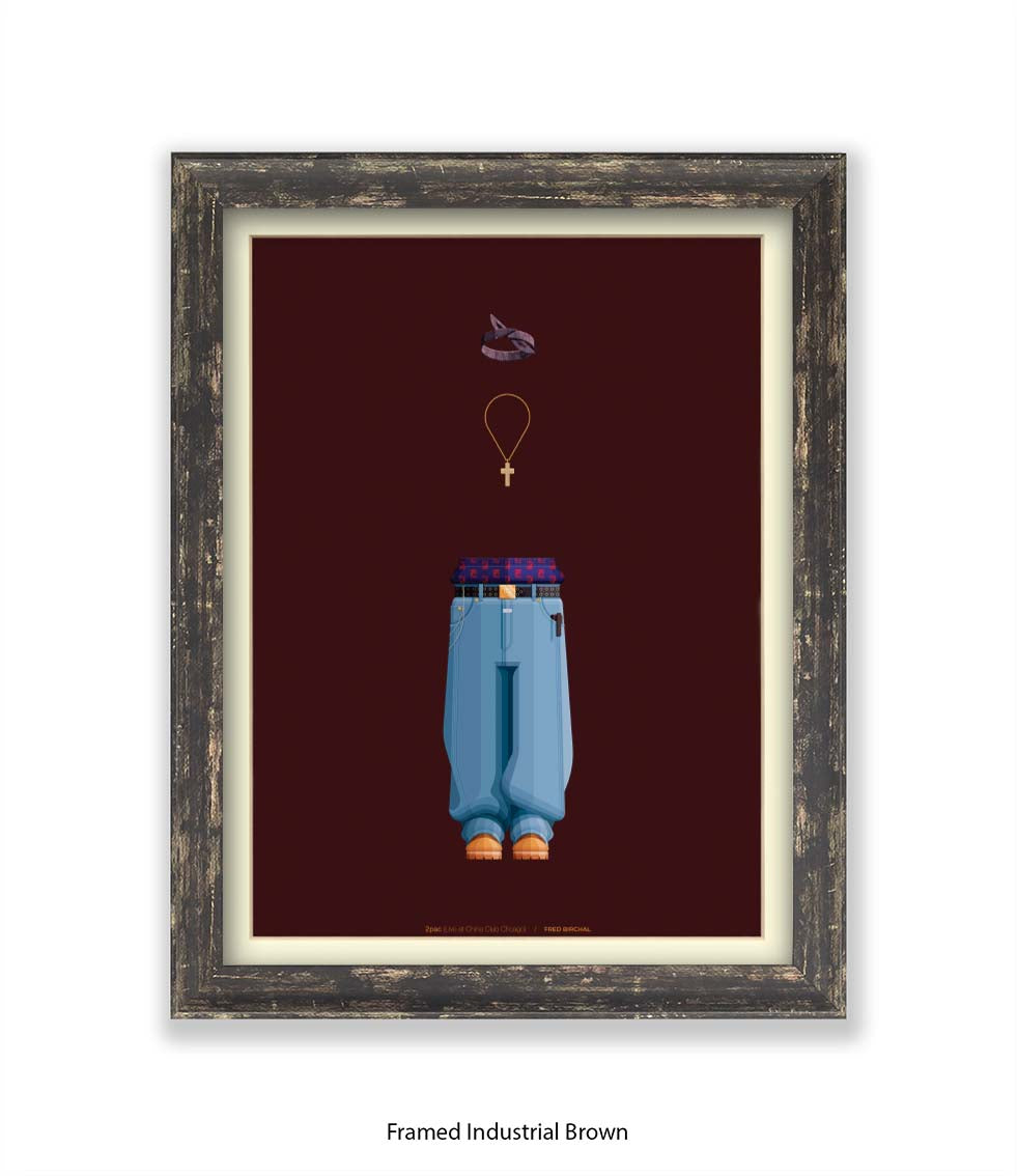 Tupac Shakur - Fred Birchal - Art Print