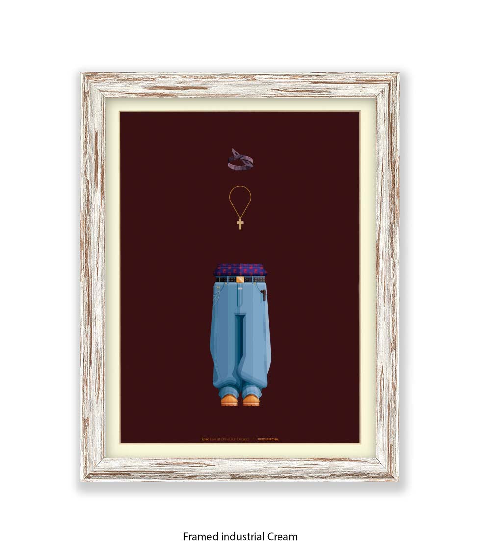 Tupac Shakur - Fred Birchal - Art Print