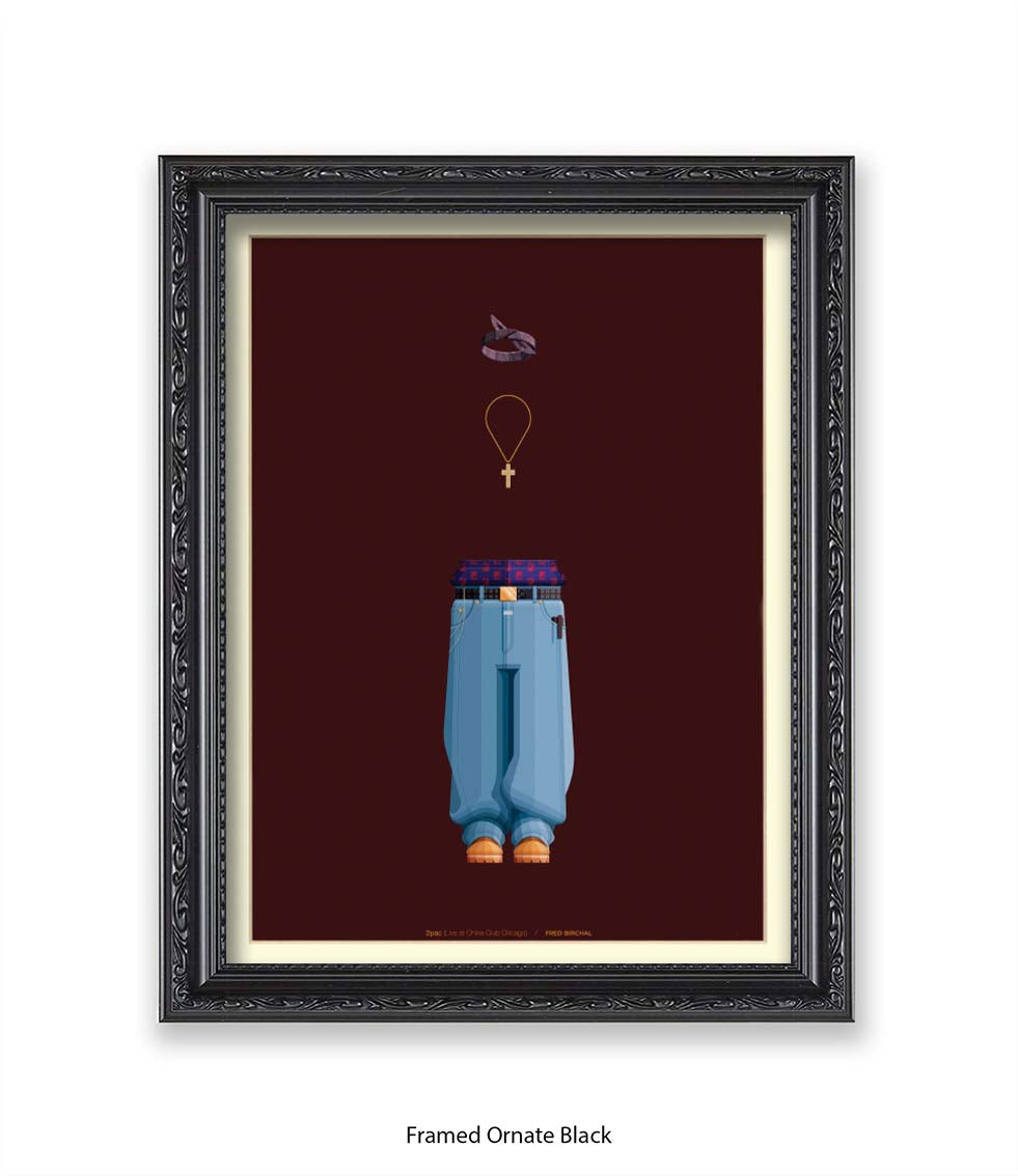 Tupac Shakur - Fred Birchal - Art Print