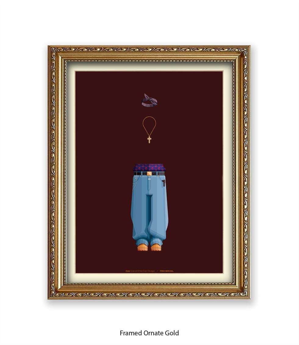 Tupac Shakur - Fred Birchal - Art Print