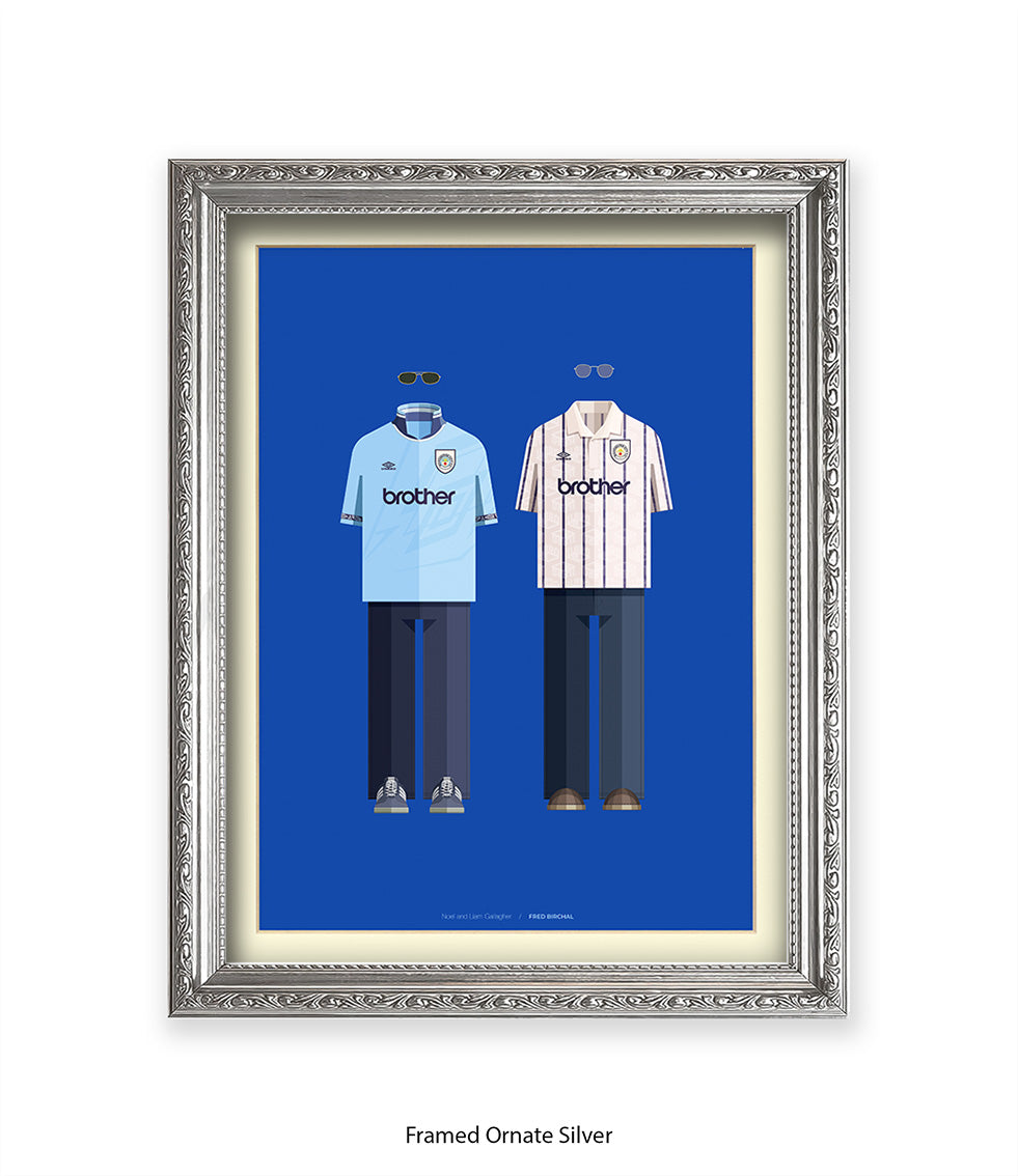 Oasis Brothers - Fred Birchal Art Print