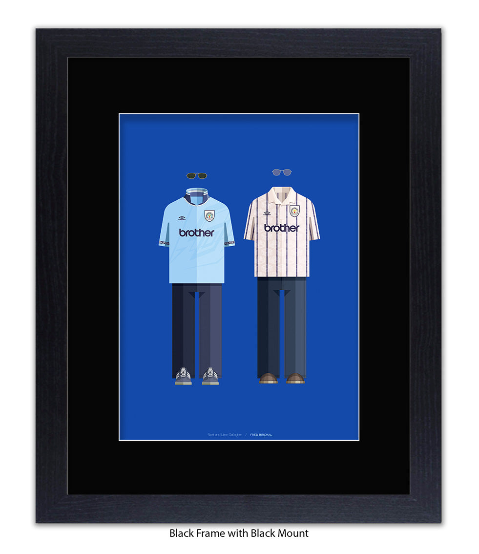 Oasis Brothers - Fred Birchal Art Print