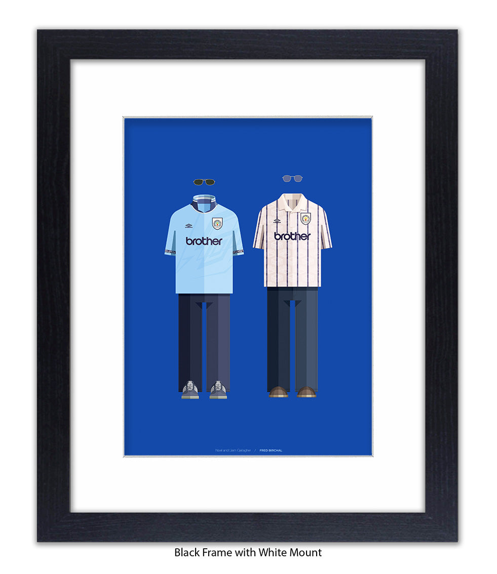 Oasis Brothers - Fred Birchal Art Print