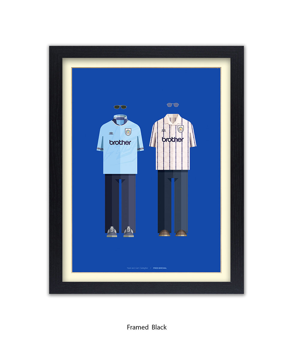 Oasis Brothers - Fred Birchal Art Print