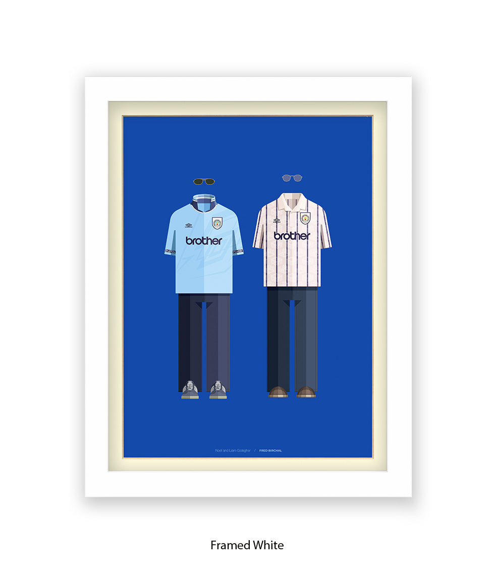 Oasis Brothers - Fred Birchal Art Print