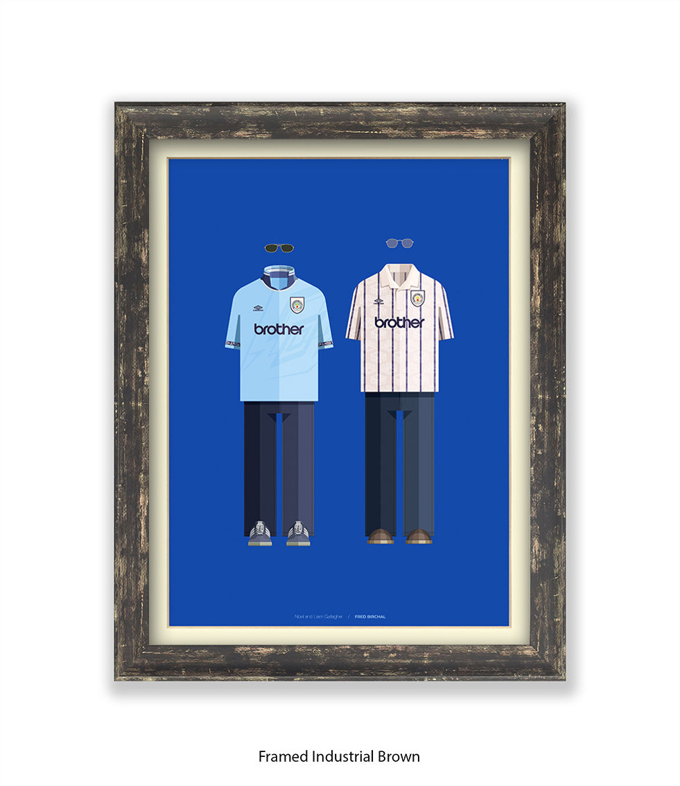 Oasis Brothers - Fred Birchal Art Print