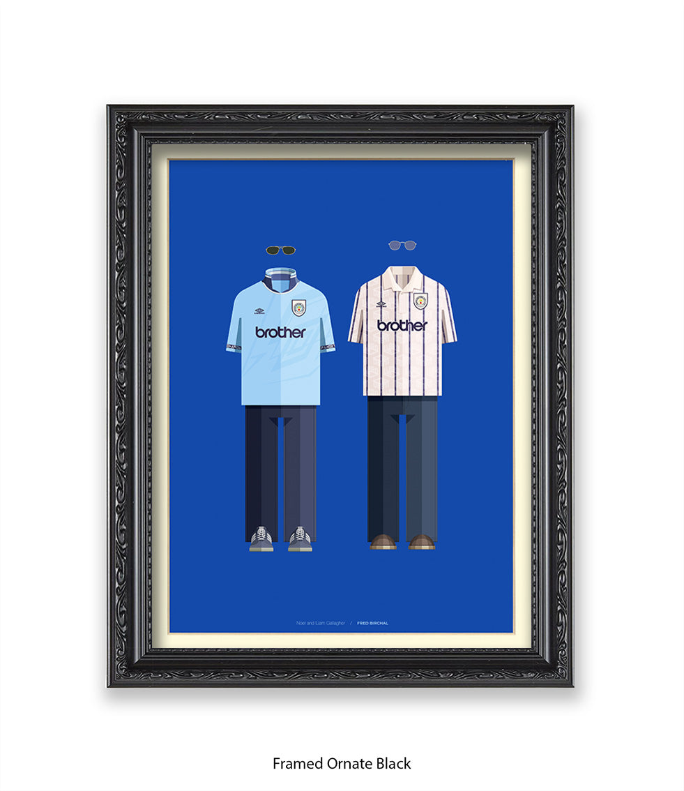 Oasis Brothers - Fred Birchal Art Print