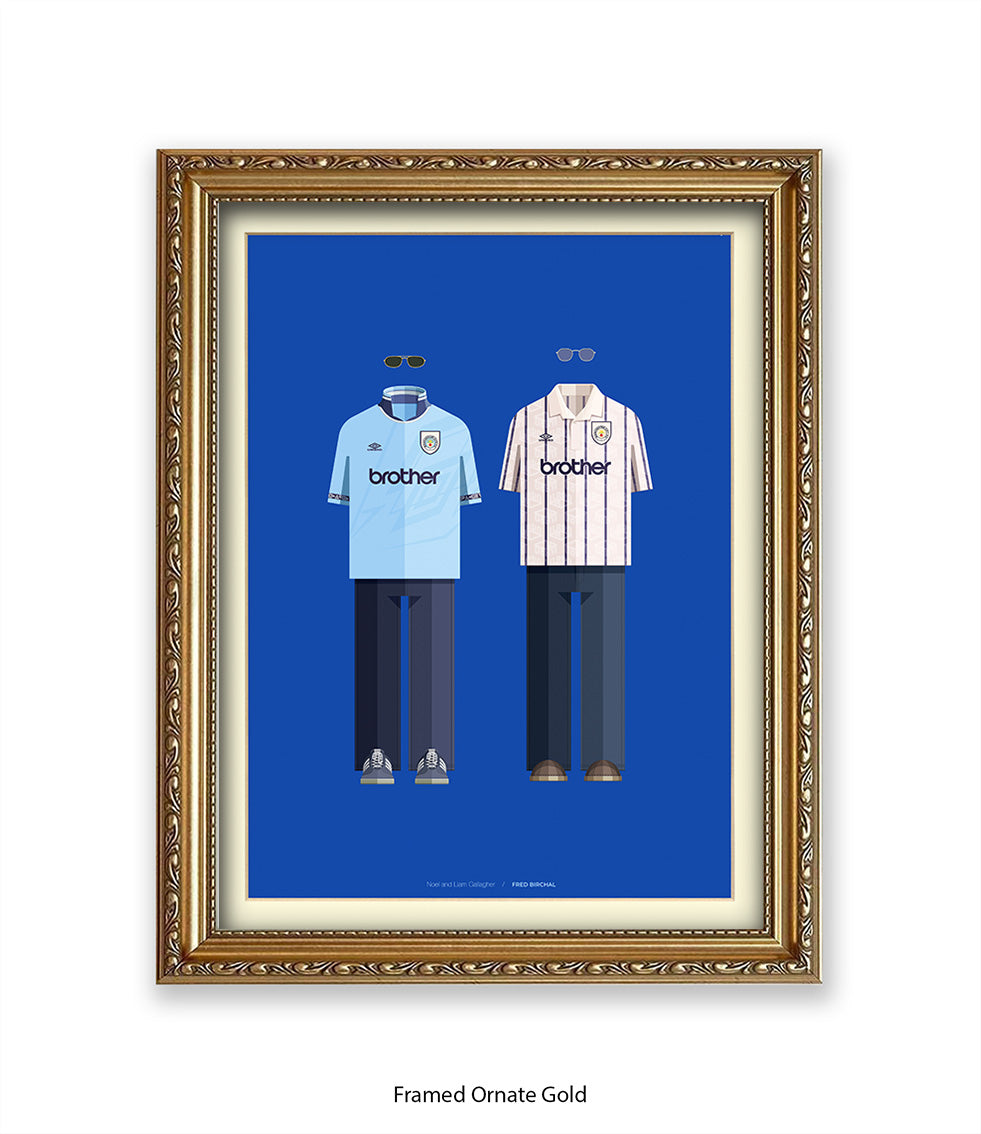 Oasis Brothers - Fred Birchal Art Print