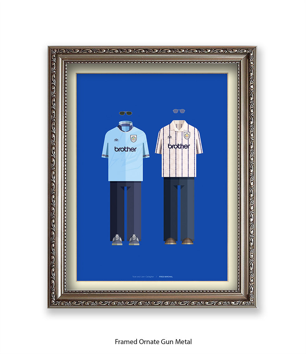 Oasis Brothers - Fred Birchal Art Print