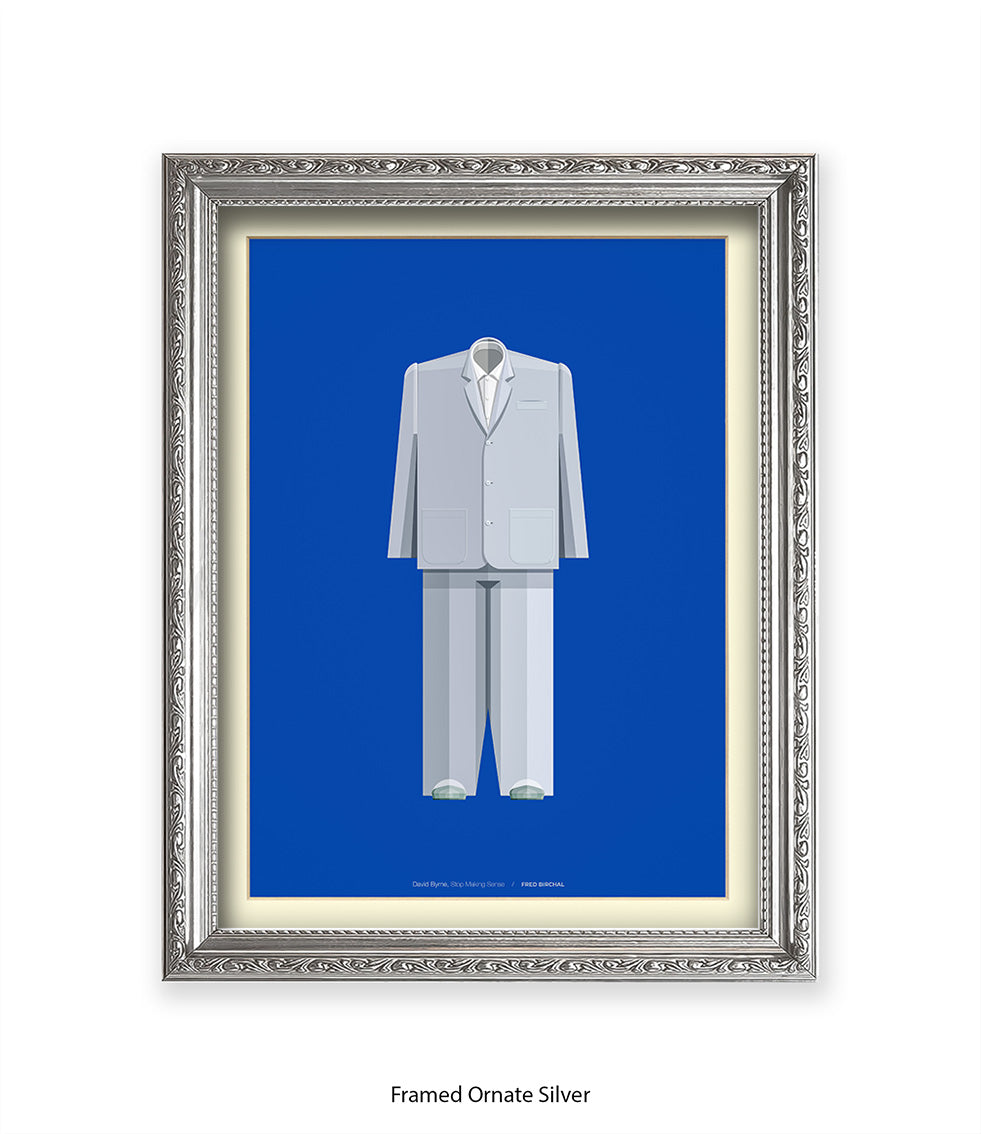Talking Heads - David Byrne - Fred Birchal - Art Print