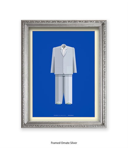 Talking Heads - David Byrne - Fred Birchal - Art Print