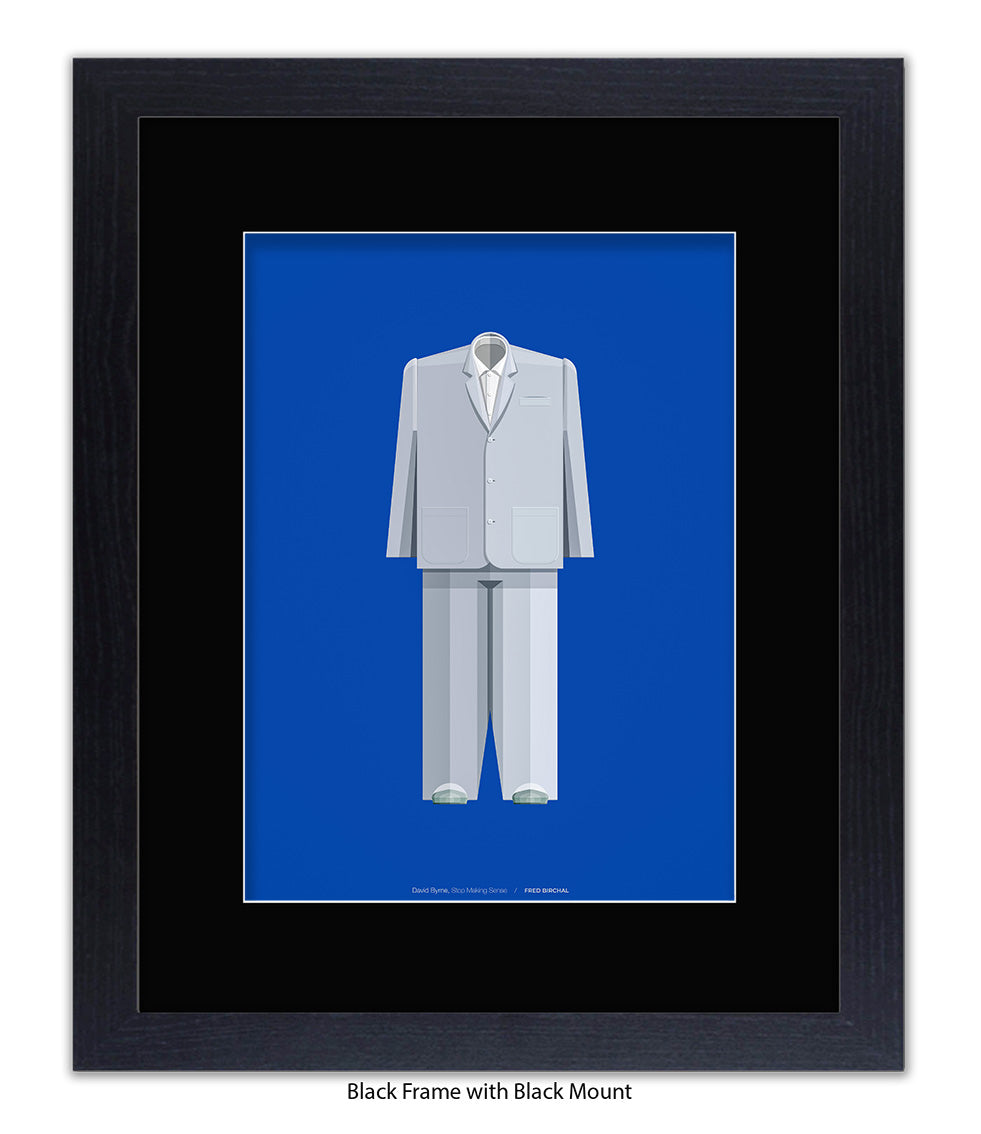 Talking Heads - David Byrne - Fred Birchal - Art Print