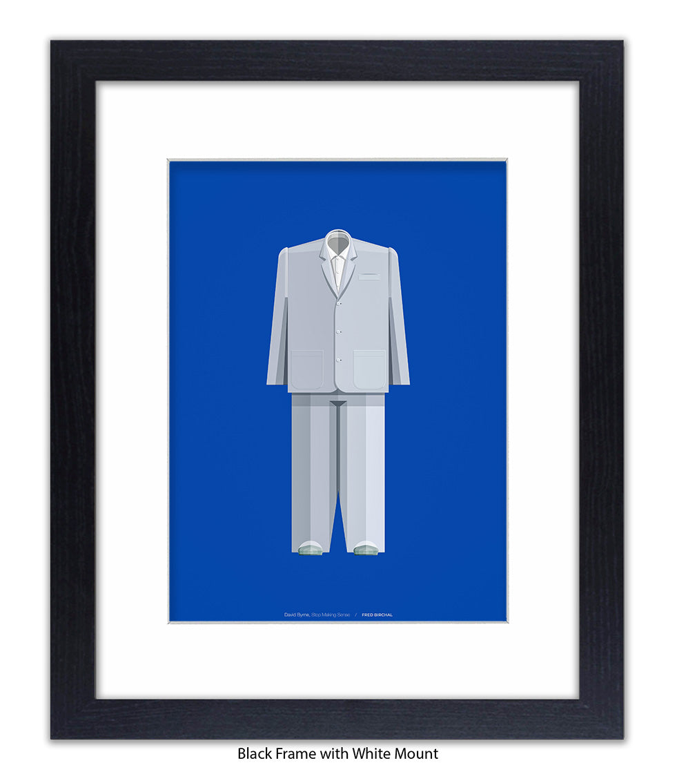 Talking Heads - David Byrne - Fred Birchal - Art Print