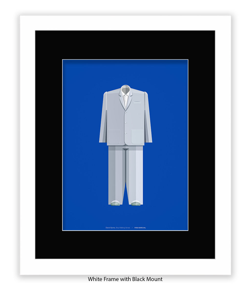 Talking Heads - David Byrne - Fred Birchal - Art Print