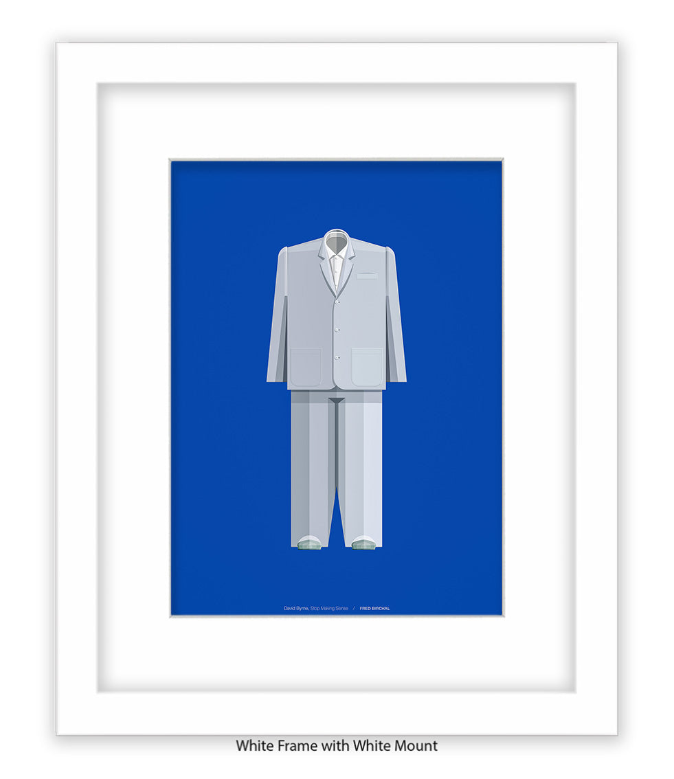 Talking Heads - David Byrne - Fred Birchal - Art Print