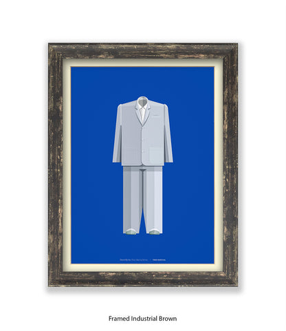 Talking Heads - David Byrne - Fred Birchal - Art Print