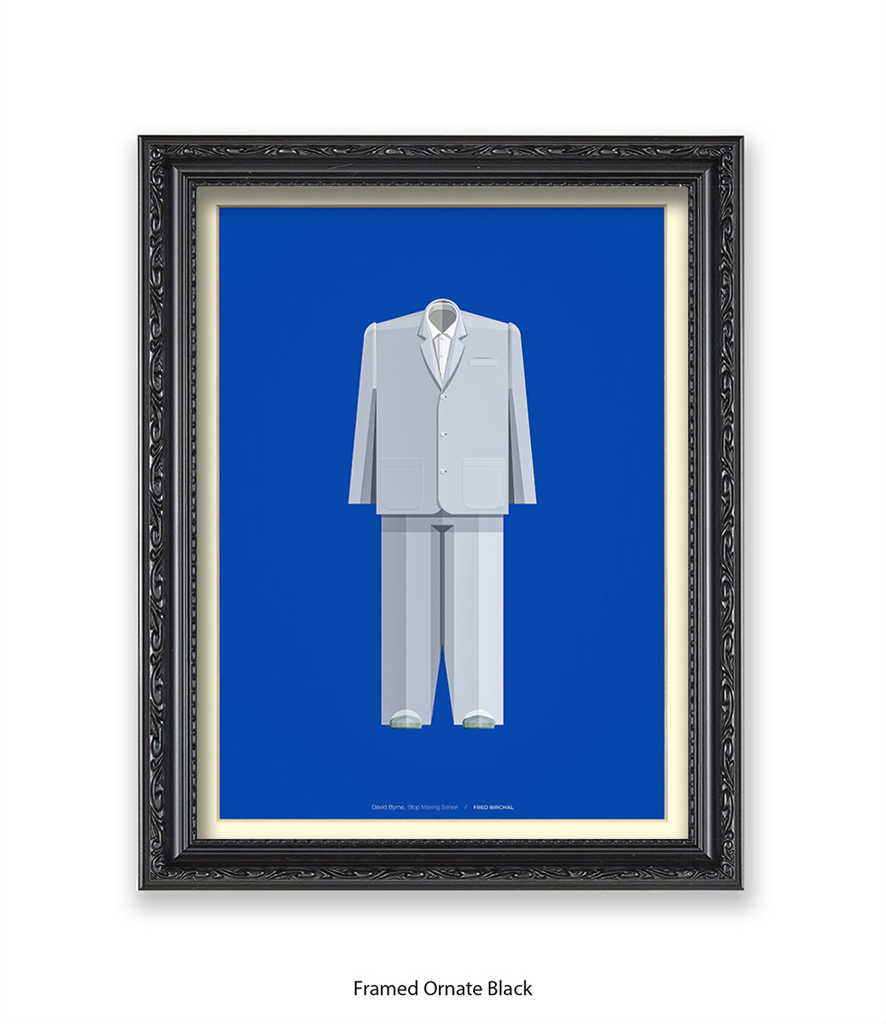 Talking Heads - David Byrne - Fred Birchal - Art Print