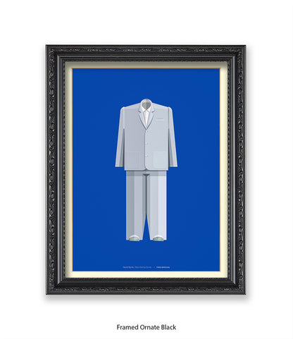 Talking Heads - David Byrne - Fred Birchal - Art Print