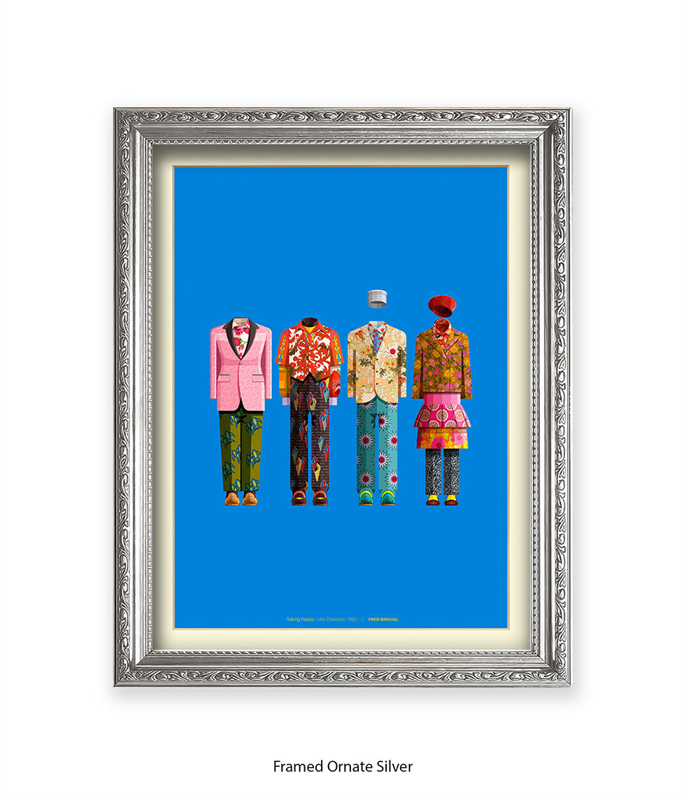 Talking Heads - Group - Fred Birchal Art Print
