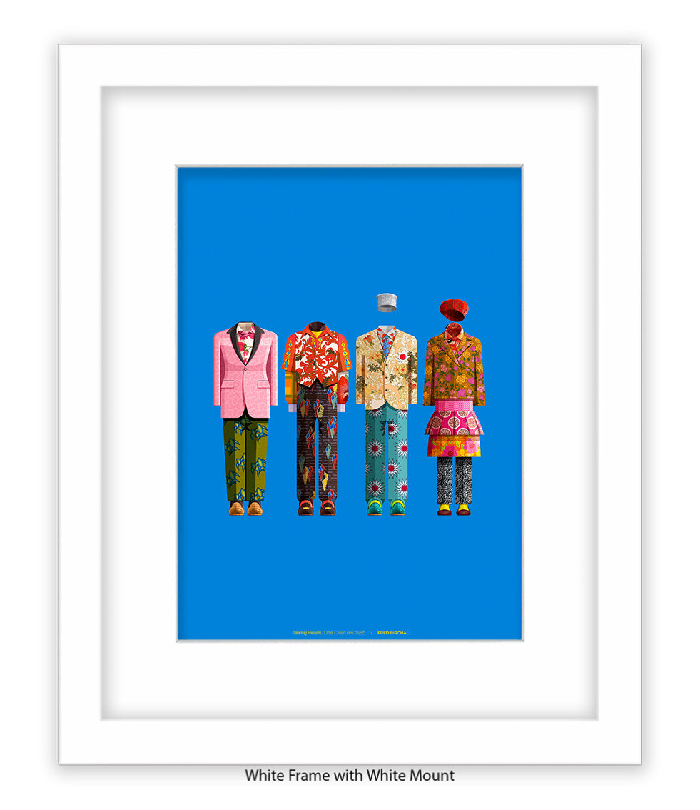 Talking Heads - Group - Fred Birchal Art Print