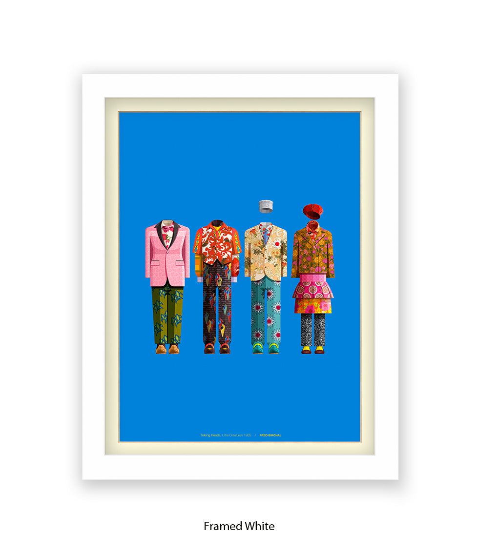 Talking Heads - Group - Fred Birchal Art Print