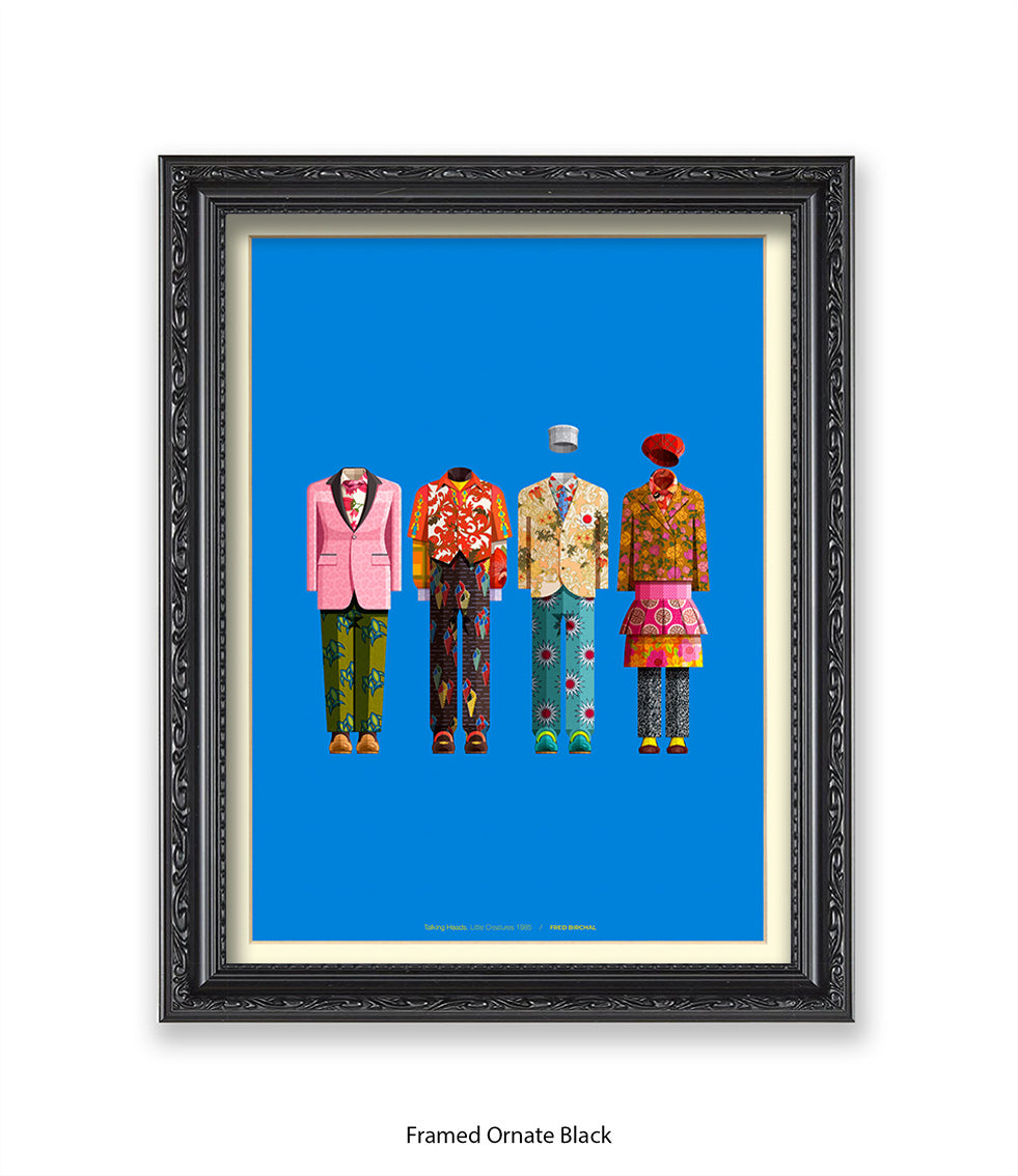 Talking Heads - Group - Fred Birchal Art Print