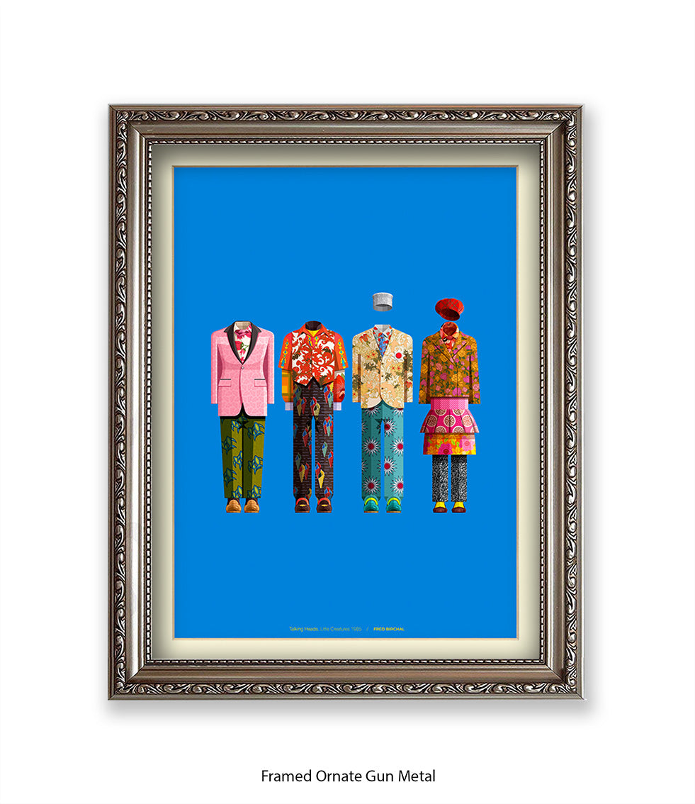 Talking Heads - Group - Fred Birchal Art Print