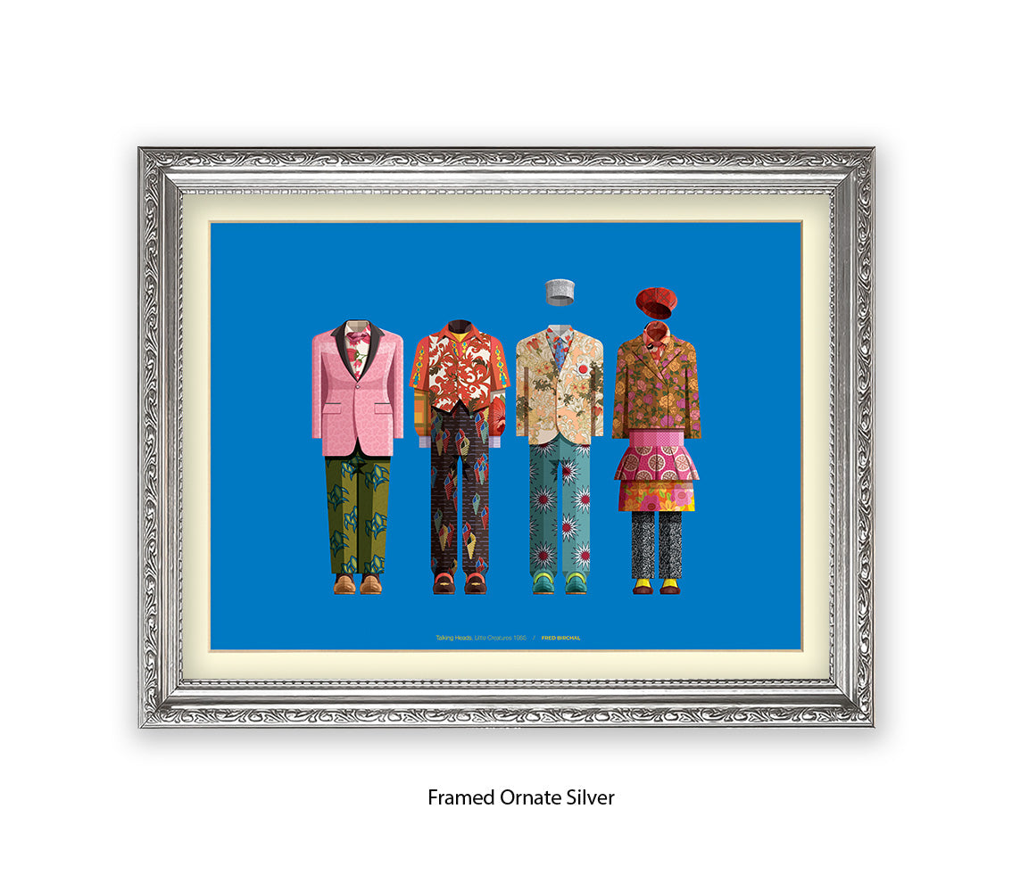 Talking Heads - Group - H - Fred Birchal Art Print