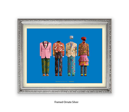 Talking Heads - Group - H - Fred Birchal Art Print