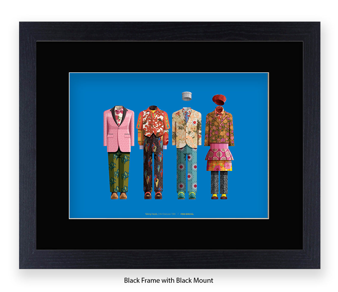 Talking Heads - Group - H - Fred Birchal Art Print