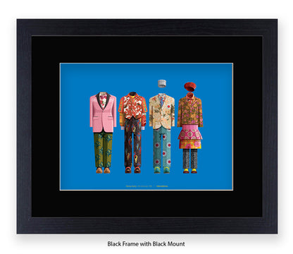 Talking Heads - Group - H - Fred Birchal Art Print
