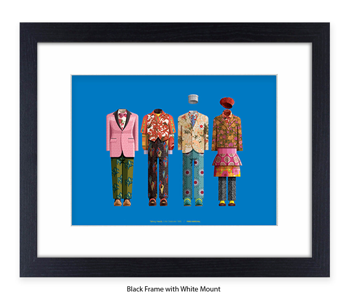 Talking Heads - Group - H - Fred Birchal Art Print