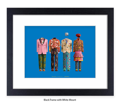 Talking Heads - Group - H - Fred Birchal Art Print