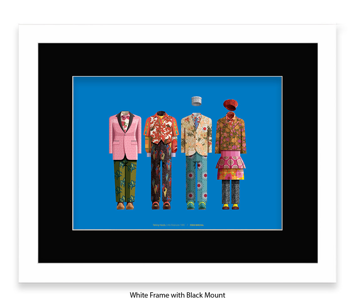 Talking Heads - Group - H - Fred Birchal Art Print