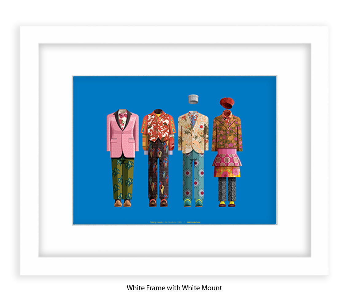 Talking Heads - Group - H - Fred Birchal Art Print