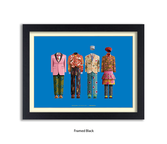 Talking Heads - Group - H - Fred Birchal Art Print