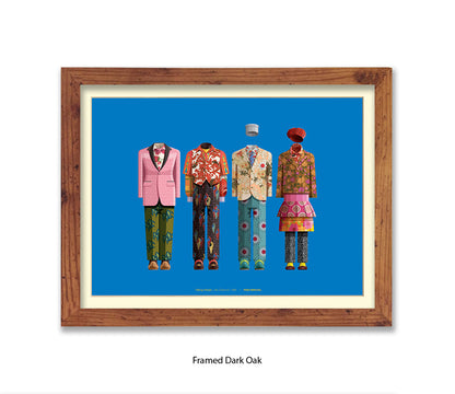 Talking Heads - Group - H - Fred Birchal Art Print