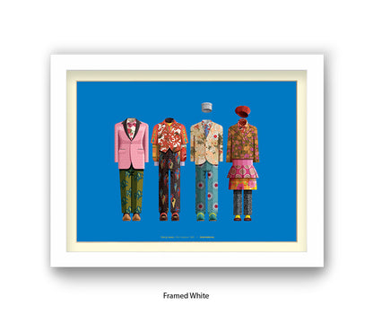 Talking Heads - Group - H - Fred Birchal Art Print