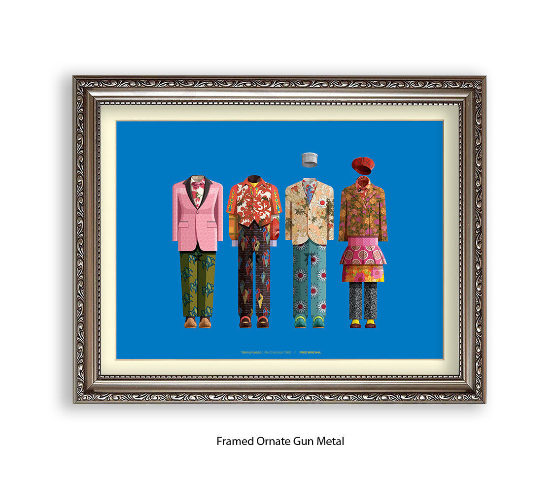 Talking Heads - Group - H - Fred Birchal Art Print