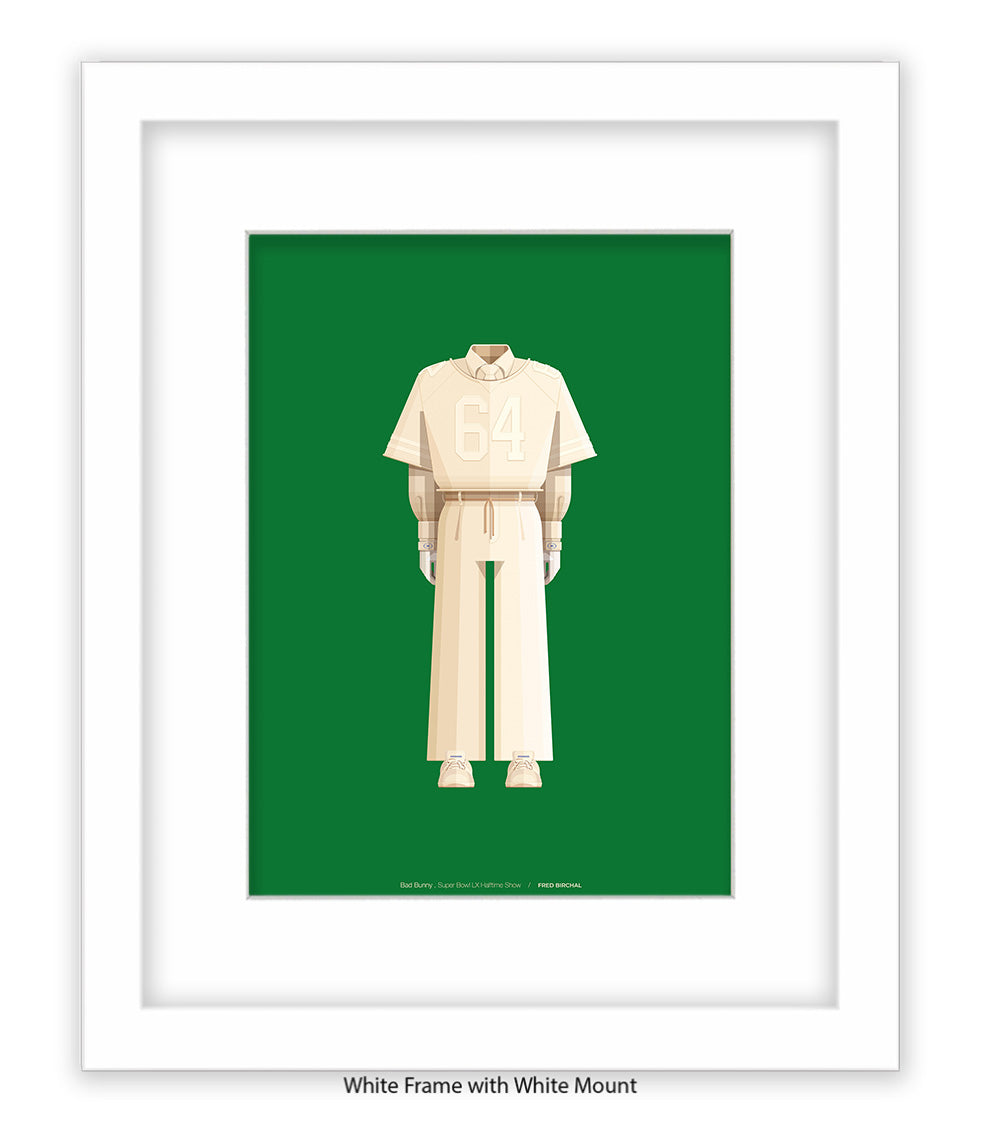 Bad Bunny - Fred Birchal Art Print