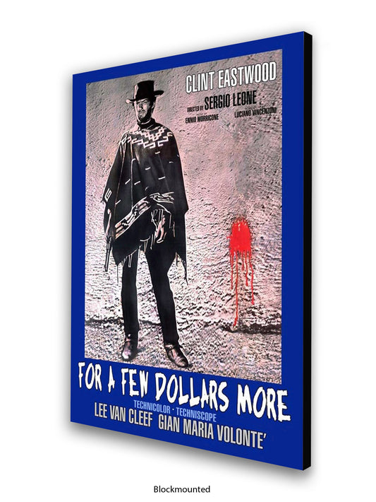 For A Few Dollars More - 1980s One sheet poster