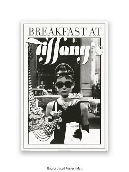 Breakfast At Tiffany's  - Window Coffee Cup - One sheet poster