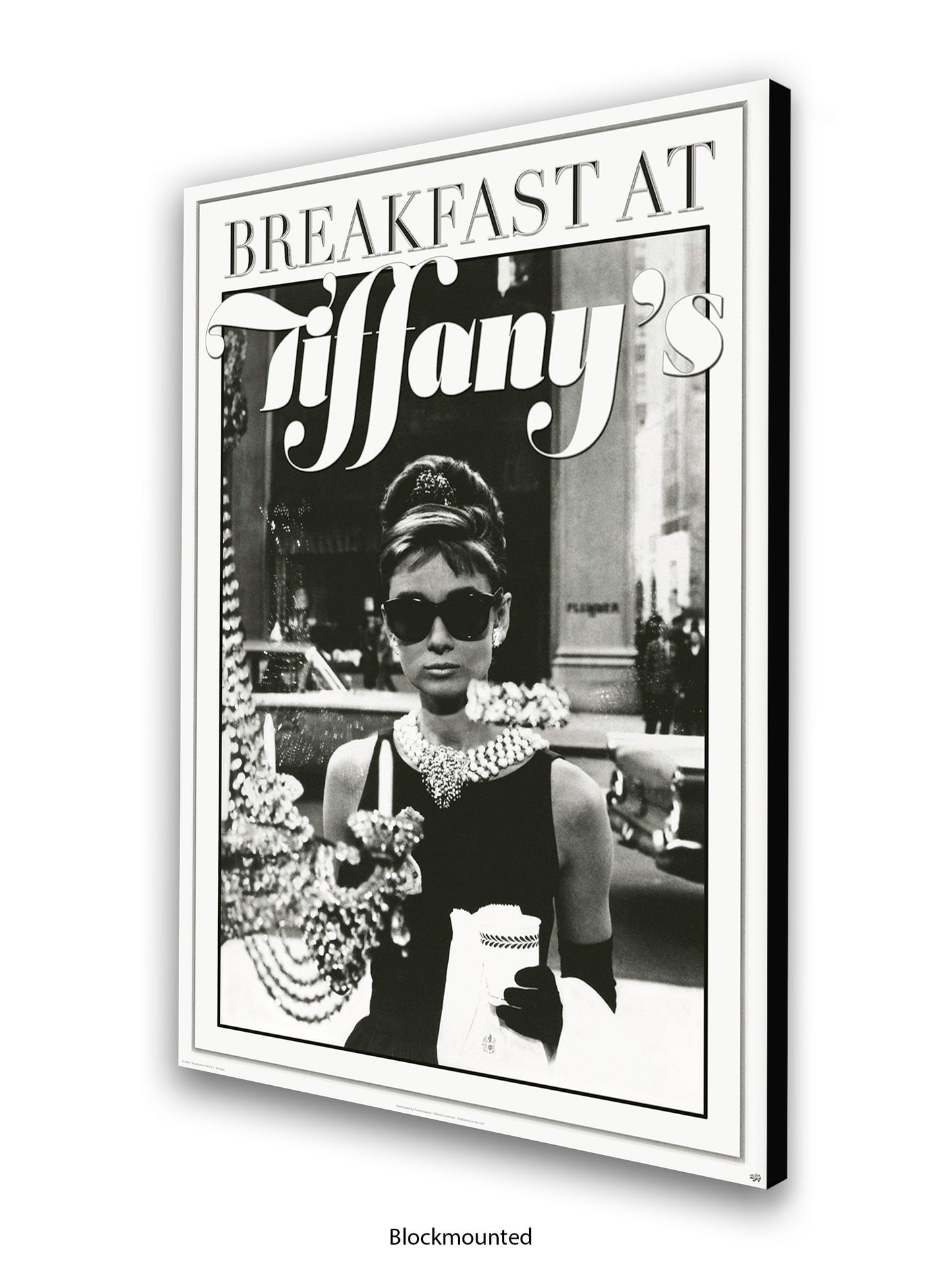 Breakfast At Tiffany's  - Window Coffee Cup - One sheet poster