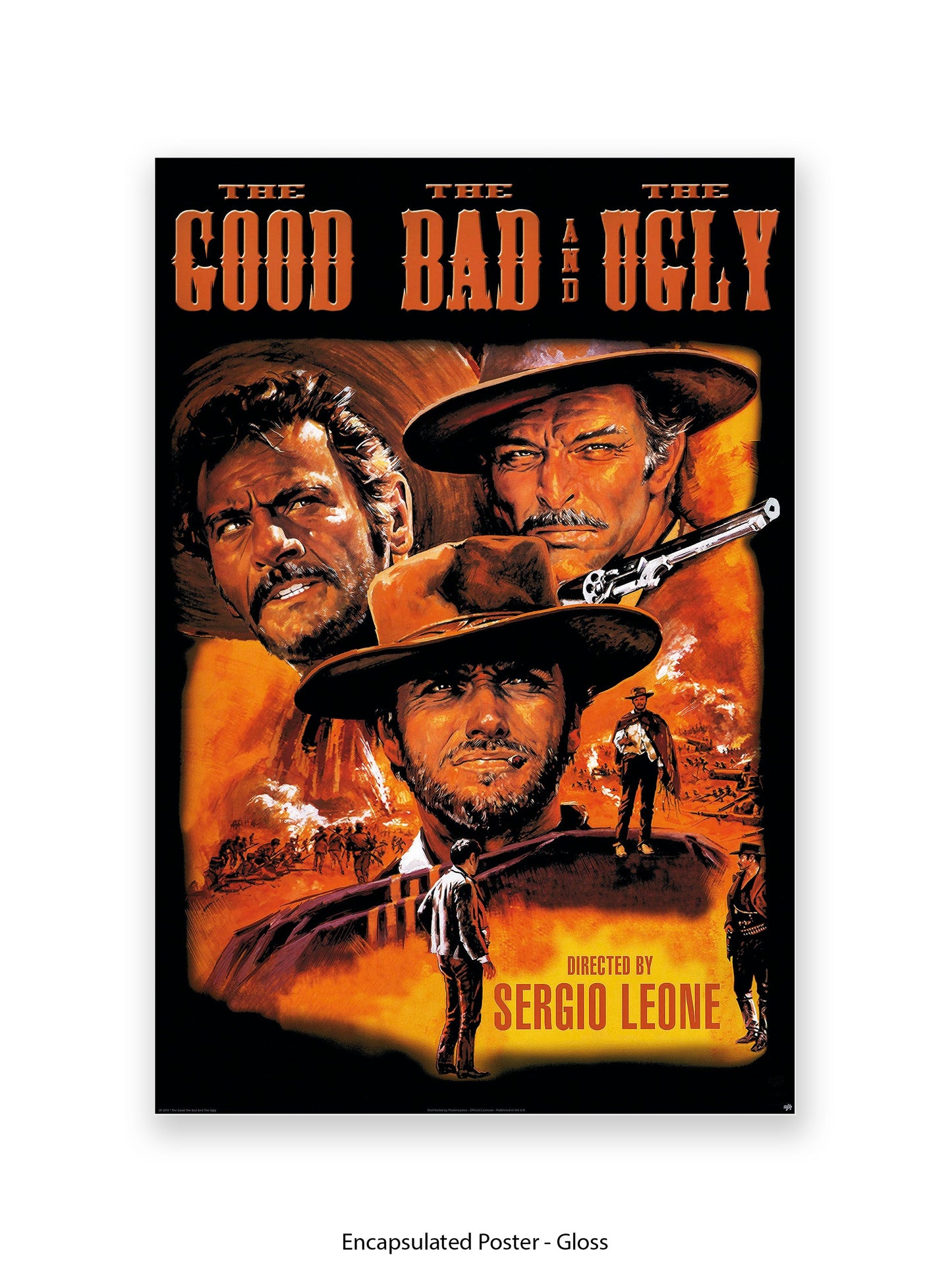 Good The Bad And The Ugly - 1980s One sheet poster