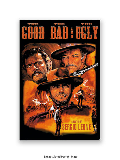 Good The Bad And The Ugly - 1980s One sheet poster