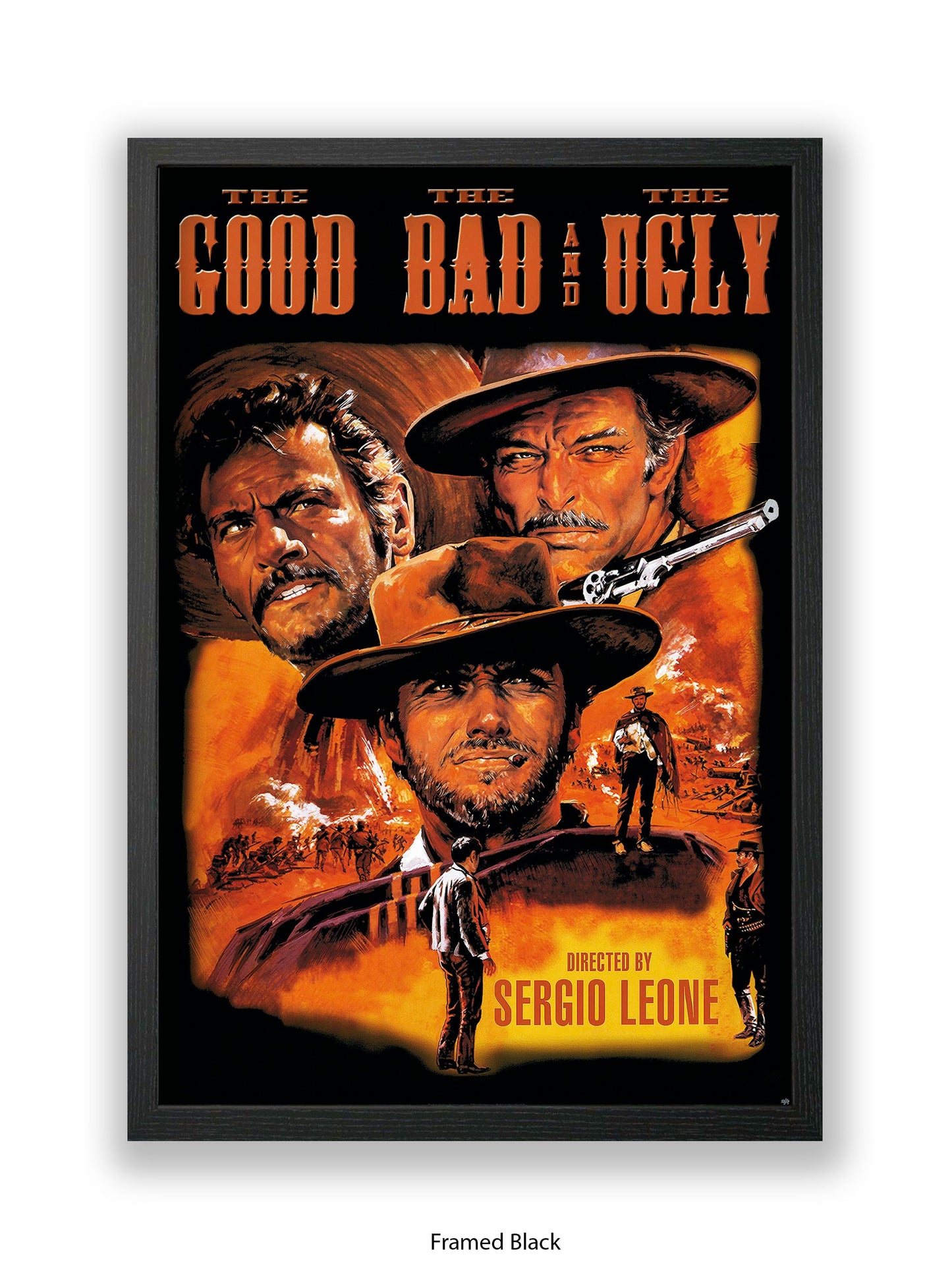 Good The Bad And The Ugly - 1980s One sheet poster